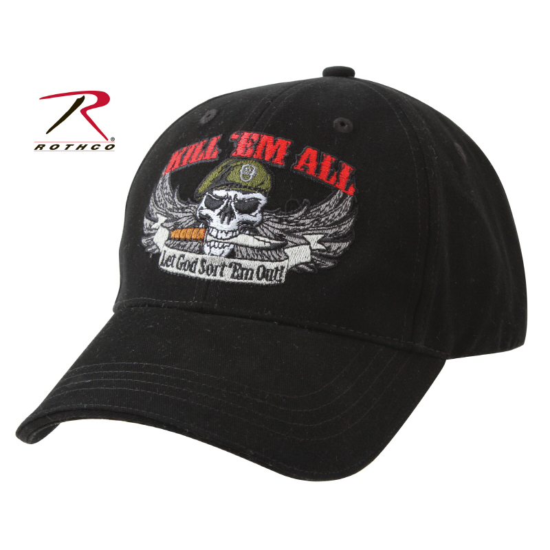 [Rothco] Deluxe Kill 'Em All Low Profile Cap / 9599 / [로스코] 킬뎀올 볼캡