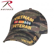 [Rothco] Deluxe Low Profile Vietnam Tiger Stripe Cap / [로스코] 월남전 참전용사 - 베트남 타이거 볼캡