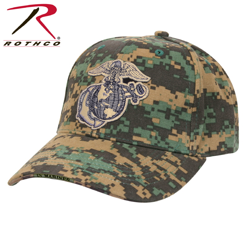 [Rothco] USMC Globe & Anchor Low Profile Insignia Cap / [로스코] 미해병대 볼캡