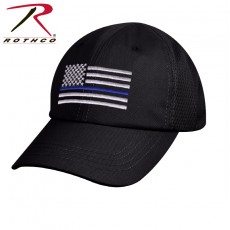[Rothco] Tactical Mesh Back Cap With Thin Blue Line Flag / [로스코] 씬 블루 라인 플래그 메쉬 볼캡