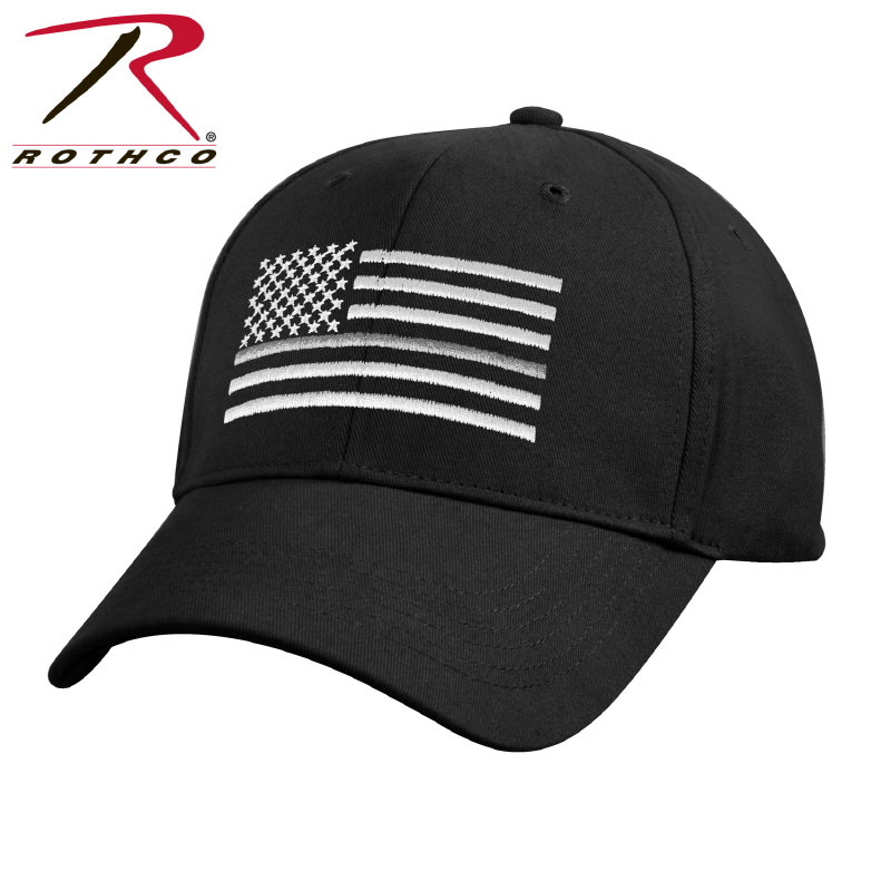 [Rothco] Thin Silver Line Flag Low Pro Cap / 7880 / [로스코] 씬 실버 라인 플래그 볼캡