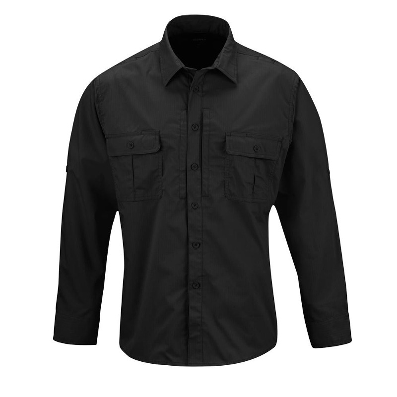 [Propper] Men's Kinetic Shirt - Long Sleeve / F5371 / [프로퍼] 키네틱 긴팔 셔츠 (남성용)