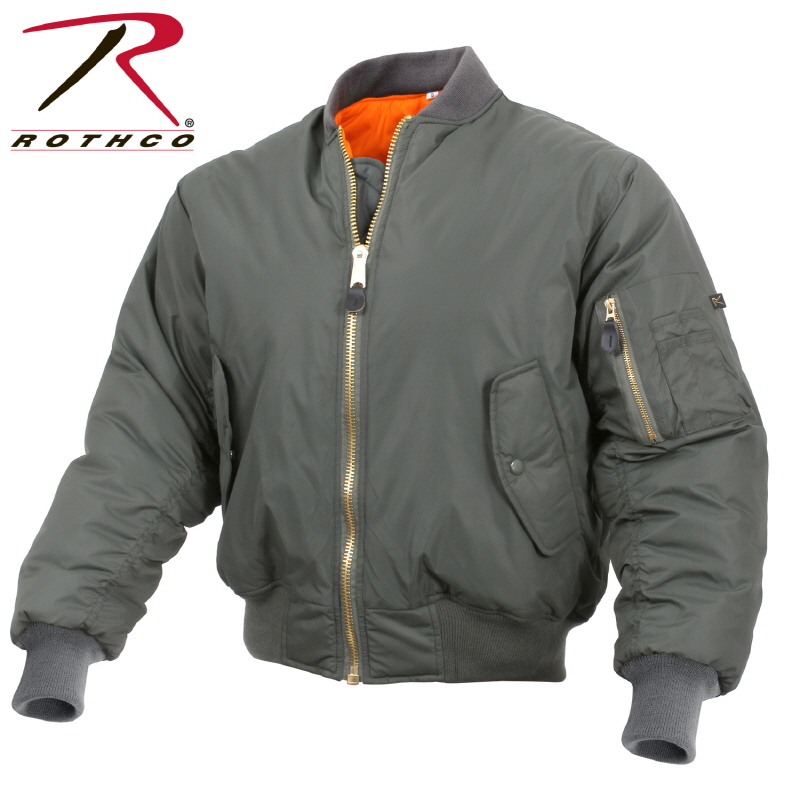 [Rothco] Enhanced Nylon MA-1 Flight Jacket / [로스코] 강화 나일론 MA-1 항공 자켓