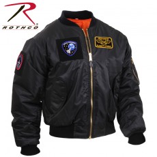 [Rothco] MA-1 Flight Jacket with Patches / [로스코] 패치형 MA-1 항공 자켓