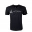 [Vanguard] Space Force Leisure T-Shirt: Black with Space Force Logo / [밴가드] 미 우주군 레저 티셔츠