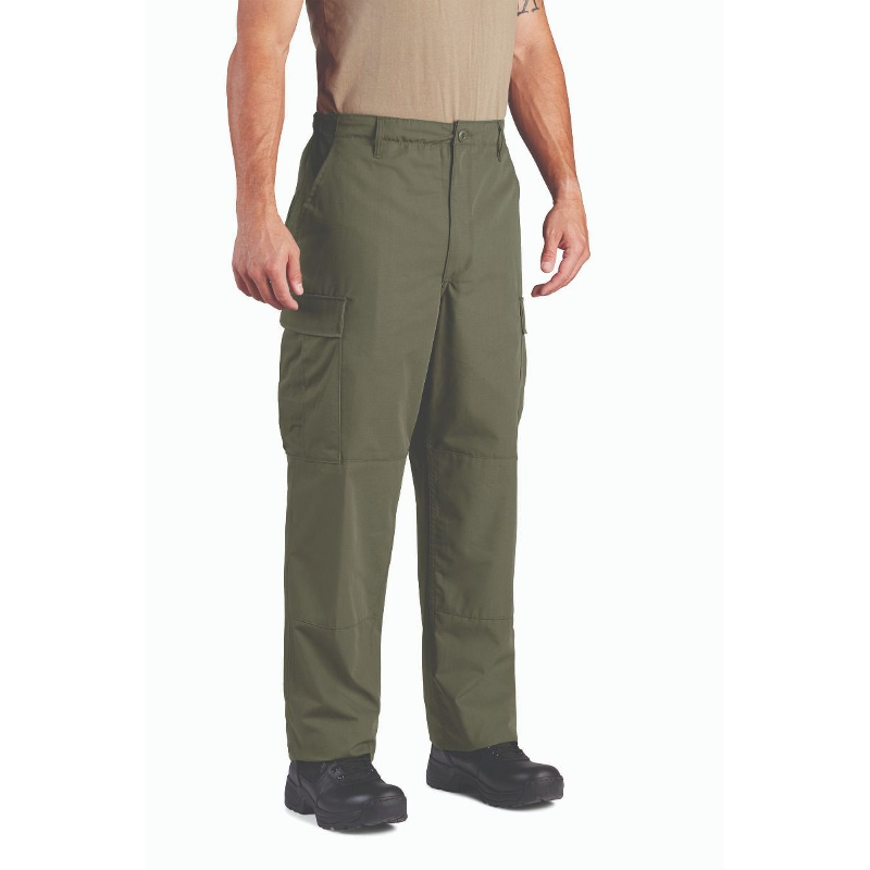 [Propper] Uniform BDU Trouser / F5250 / [프로퍼] 유니폼 BDU 전투복 하의 (Olive - 60/40 Cotton/Poly 립스탑 - XLR)