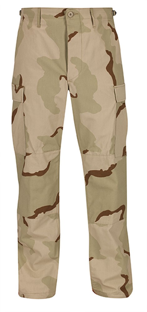 [Propper] BDU Trouser - Button Fly (3-Color Desert) / F5201 / [프로퍼] BDU 군복 하의 (사막3색)(MR)