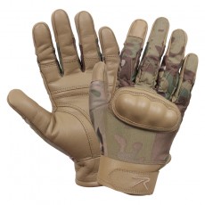 [Rothco] Hard Knuckle Cut and Fire Resistant Gloves (Multicam) / [로스코] | 방염 장갑