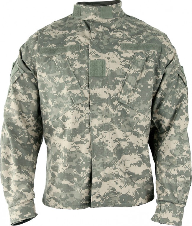 US Army ACU Coat (Army Universal) / 미육군 ACU 패턴 전투복 상의 (X-Small Short)