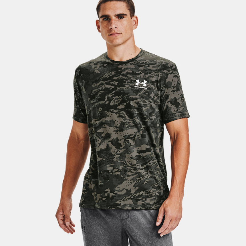 [Under Armour] UA ABC Camo Short Sleeve / 1357727-310 / [언더아머] UA ABC 카모 숏 슬리브 | 카모티셔츠 (Baroque Green / White)