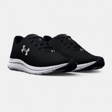 [Under Armour] UA Charged Impulse 3 Running Shoes / 3025421-001 / [언더아머] UA 차지드 임펄스 3 | 런닝화 (Black / Metallic Silver)