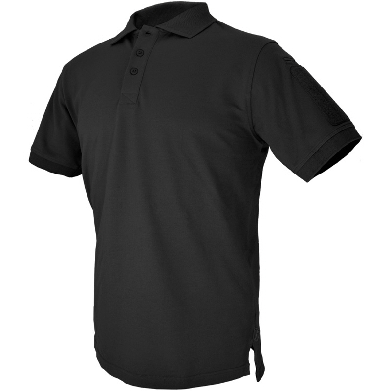 [Hazard 4] QuickDry Undervest Polo Shirt / [해저드4] 퀵드라이 언더베스트 폴로 셔츠 (메쉬 버전)(Black - Large)