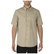 [5.11 Tactical] Stryke Short Sleeve Shirt / 71354 / [5.11 택티컬] 스트라이트 반팔 셔츠 (Khaki - Small) (국내배송)(20% 할인쿠폰)(네이버페이 제외)