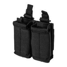 [5.11 Tactical] Flex Double Pistol Mag Pouch 2.0 / 56669 / [5.11 택티컬] 플렉스 더블 피스톨 맥 파우치 | 탄창파우치 (Black)