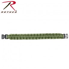[Rothco] Paracord Bracelet / [로스코] 파라코드 팔찌 (Olive Drab - 8인치) (국내배송)