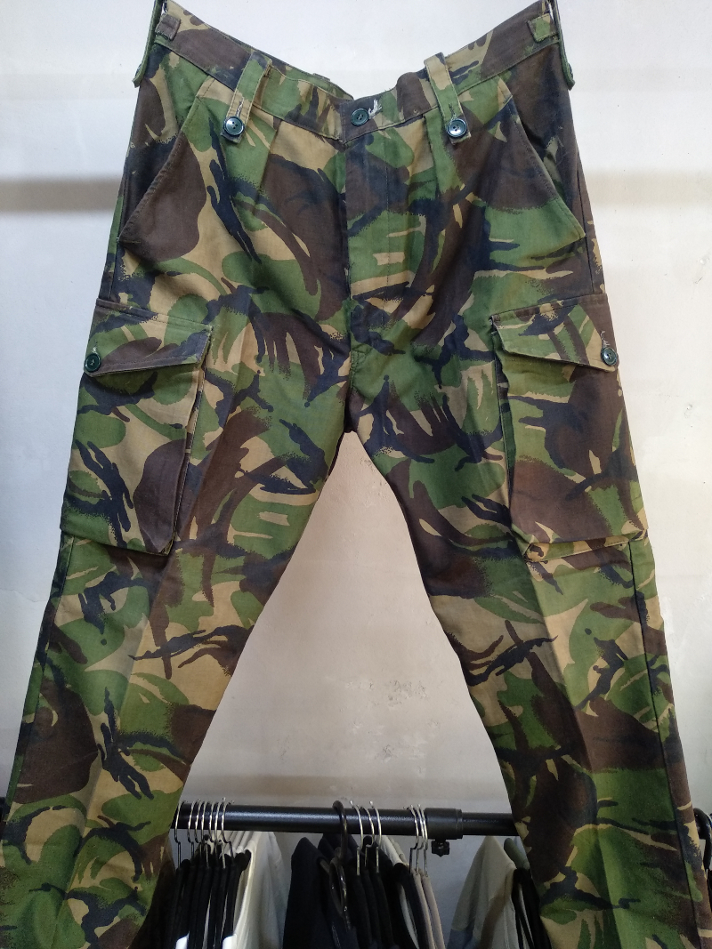 British Army 85 Pattern Woodland DPM Combat Trousers / 영국군 85패턴 우드랜드 DPM 컴뱃 바지 (A급)(76/96/112)