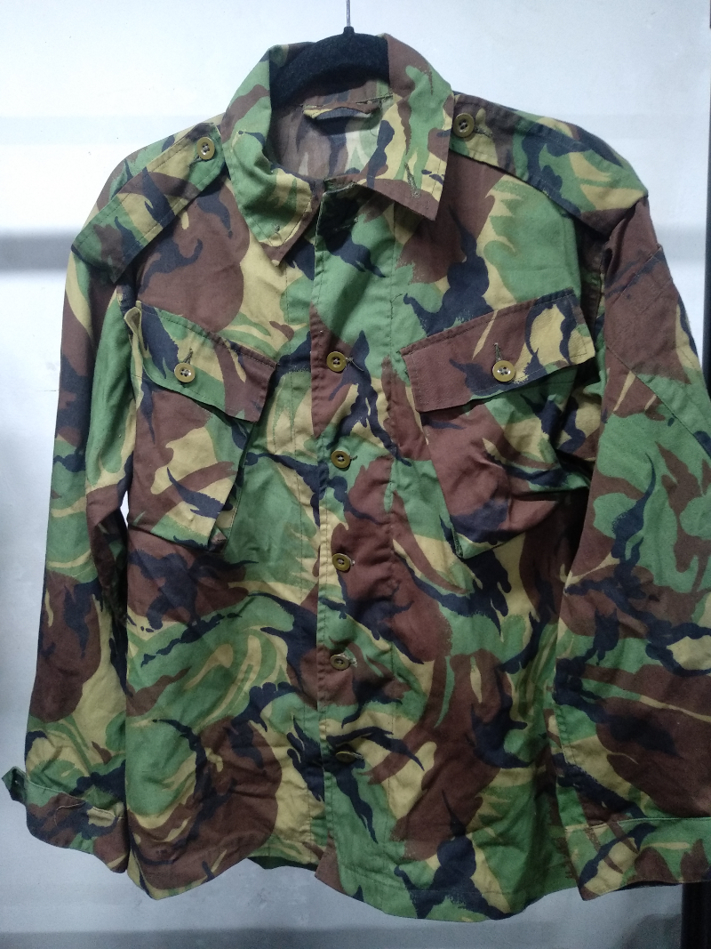 OLD TYPE Jungle DPM Tropical Combat Shirt / 영국군 정글 DPM 트로피칼 컴뱃 셔츠 (A급)(Size 2)