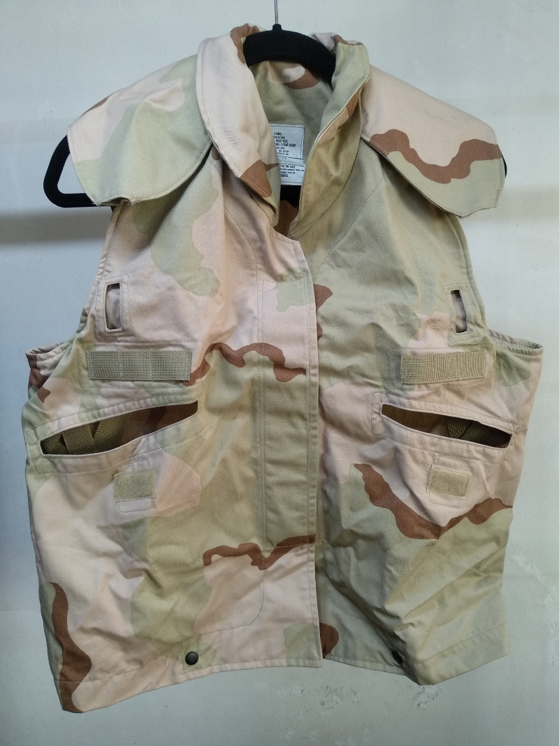 PASGT Vest Cover / PASGT 베스트 커버 (3 Color Desert Camo - Small/Medium)