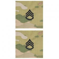 [Vanguard] Army Embroidered OCP Sew on Rank Insignia: Staff Sergeant
