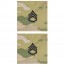 [Vanguard] Army Embroidered OCP Sew on Rank Insignia: Staff Sergeant