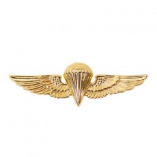 [Vanguard] Badge: Parachutist - regulation, gold finish