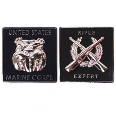 [Vanguard] Marine Corps Coin: Rifle Expert 1.75 Inch