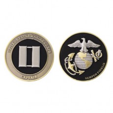 [Vanguard] Marine Corps Coin: Captain 1.75 Inch