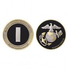 [Vanguard] Marine Corps Coin: 1st Lieutenant 1.75 Inch