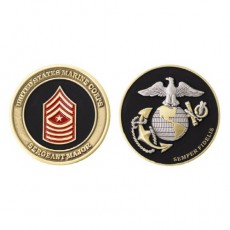 [Vanguard] Marine Corps Coin: Sergeant Major 1.75 Inch