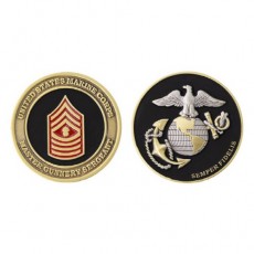 [Vanguard] Marine Corps Coin: Master Gunnery Sergeant 1.75 Inch