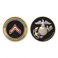 [Vanguard] Marine Corps Coin: Private First Class 1.75 Inch