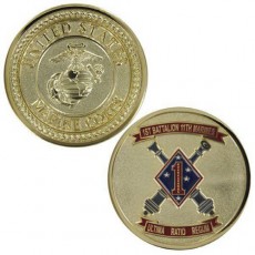 [Vanguard] Marine Corps Coin: First Battalion Eleventh Marines