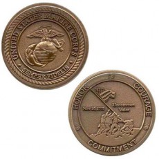 [Vanguard] Marine Corps Coin: Honor Courage Commitment