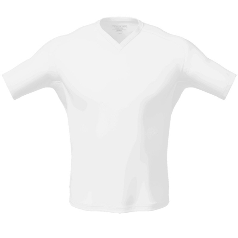 [5.11 Tactical] Loose Fit V-neck Shirt / 40014 / [5.11 택티컬] 루즈 핏 브이-넥 셔츠 (White - Large) (국내배송)