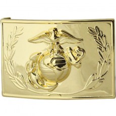 [Vanguard] Marine Corps Dress Buckle - 24K Gold Plated w/ emblem and wreath / 2522450 / 미해병대 드레스 버클