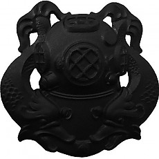 [Best Emblem & Insignia] Diver First Class - Metal Black