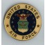 Airforce Car Grill Badge