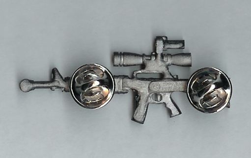 Full-Size Pewter Pin - AR15 Racegun3