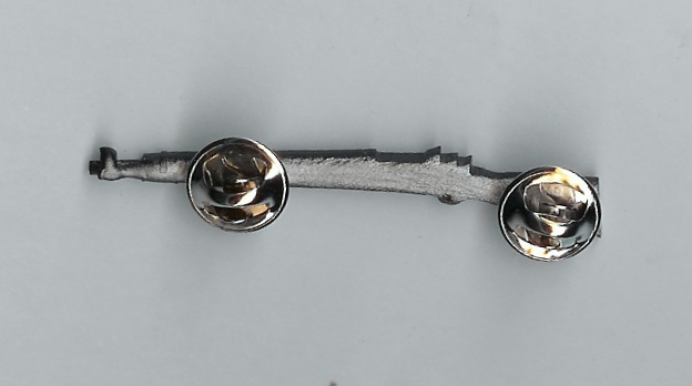 Full-Size Pewter Pin - 1903 (색상 : Black)