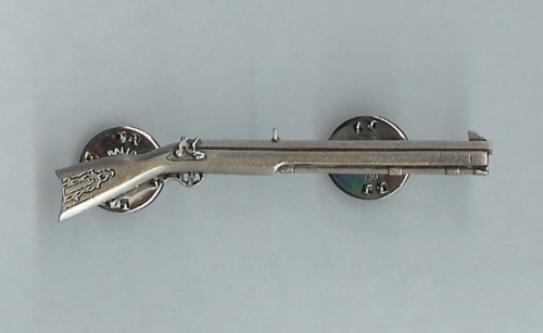 Full-Size Pewter Pin - Kentucky Rifle