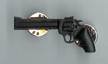 Full-Size Pewter Pin - .357 Magnum