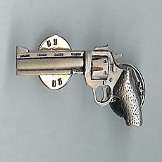 Full-Size Pewter Pin - .357 Magnum