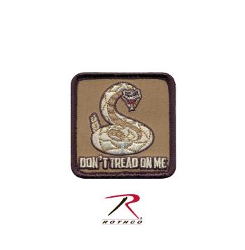 Rothco Dont Tread On Me Patch - Hook Backing