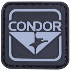 [Condor] Emblem PVC Patches / 18001 / [콘돌] 엠블럼 PVC 패치 (Black)