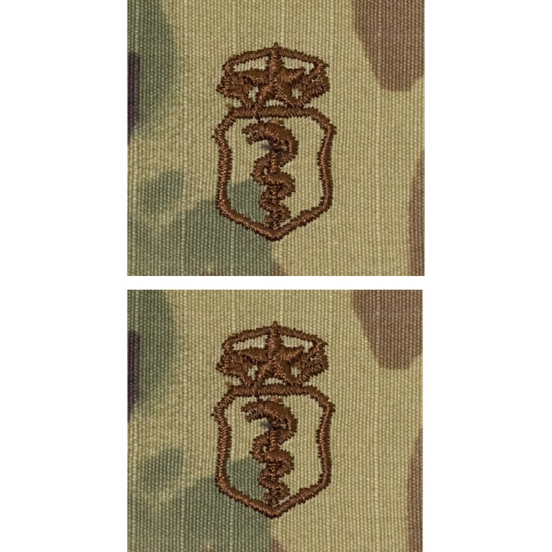 [Vanguard] Air Force Embroidered Badge: Physician: Chief - embroidered on OCP