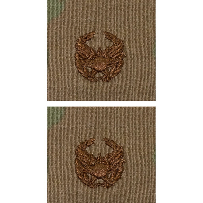 [Vanguard] Air Force Embroidered Badge: Commander's Badge - embroidered on OCP