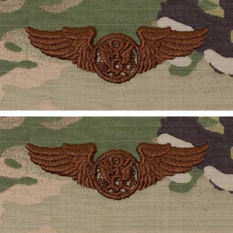 [Vanguard] Air Force Embroidered Badge: Basic Aircrew - embroidered on OCP