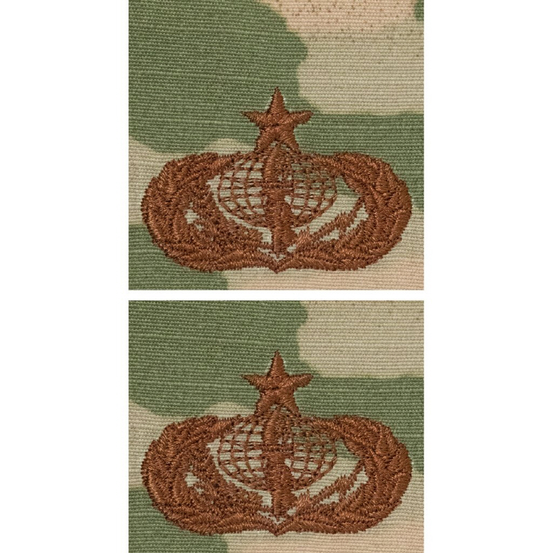 [Vanguard] Air Force Embroidered Badge: Services: Senior - embroidered on OCP