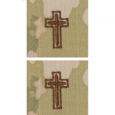 [Vanguard] Air Force Embroidered Badge: Christian Chaplain -embroidered on OCP