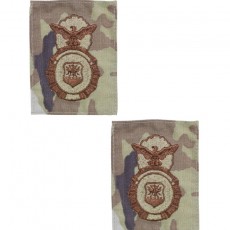 [Vanguard] Air Force Embroidered Identification Badge: Security Police - embroidered on OCP